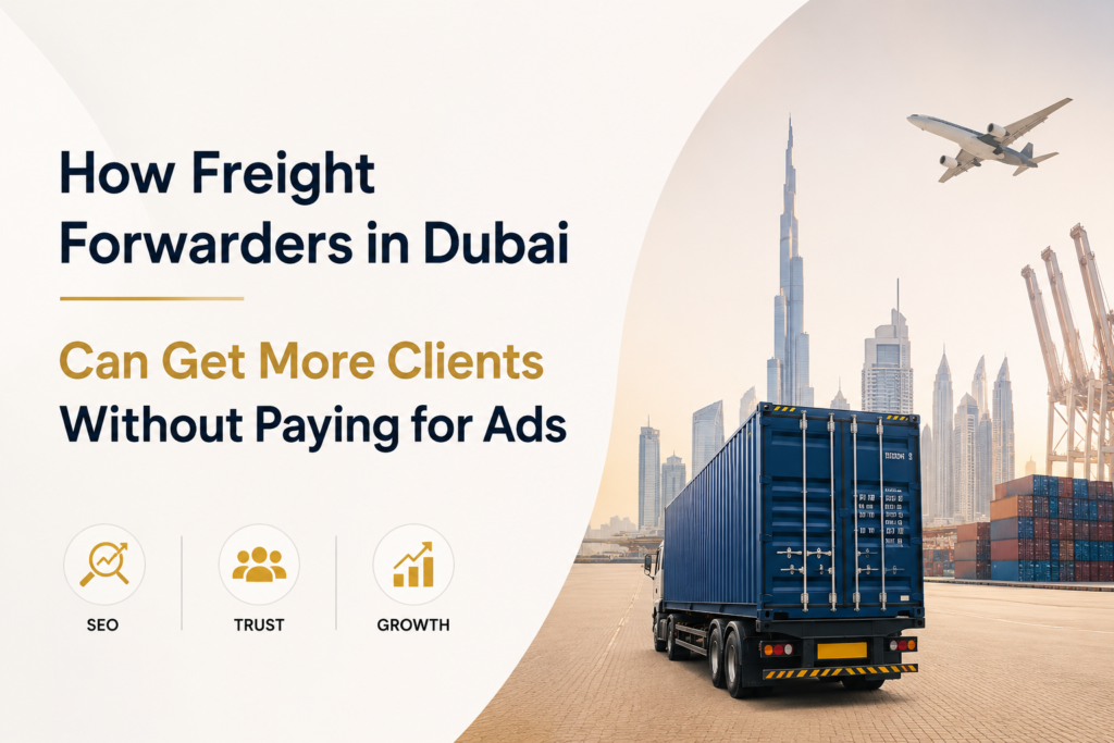How Freight Forwarders in Dubai Can Get More Clients Without Paying for Ads (2026)