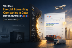Why Most Freight Forwarding Companies in Qatar Don’t Show Up on Google (And How to Fix It)