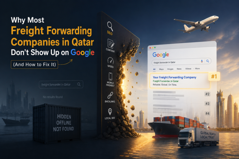 Why Most Freight Forwarding Companies in Qatar Don't Show Up on Google (And How to Fix It)