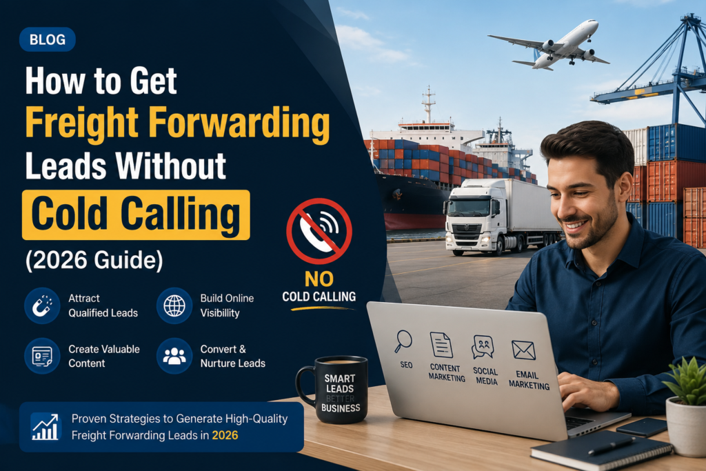 How to Get Freight Forwarding Leads Without Cold Calling (2026 Guide)