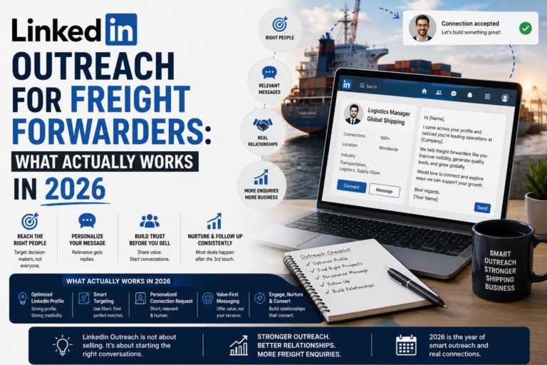LinkedIn Outreach for Freight Forwarders: What Actually Works in 2026