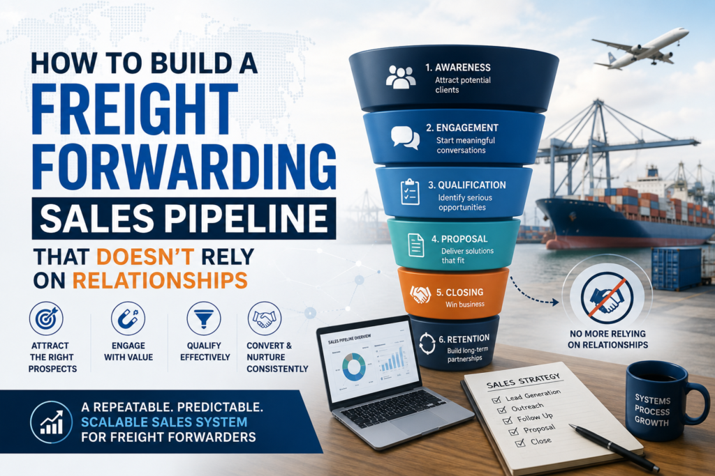 How to Build a Freight Forwarding Sales Pipeline That Doesn't Rely on Relationships