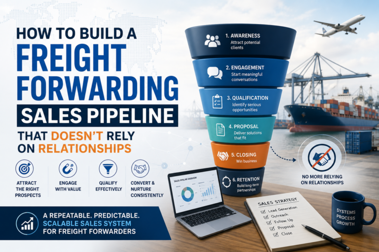 How to Build a Freight Forwarding Sales Pipeline That Doesn't Rely on Relationships