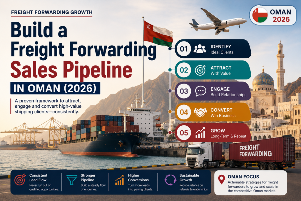 Build a Freight Forwarding Sales Pipeline in Oman (2026)