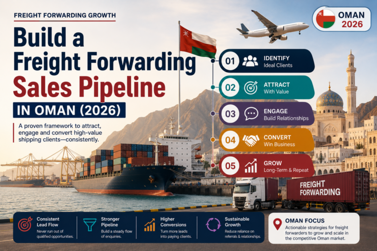 Build a Freight Forwarding Sales Pipeline in Oman (2026)