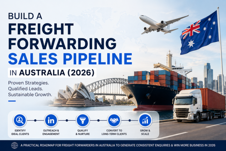 Build a Freight Forwarding Sales Pipeline in Australia (2026)