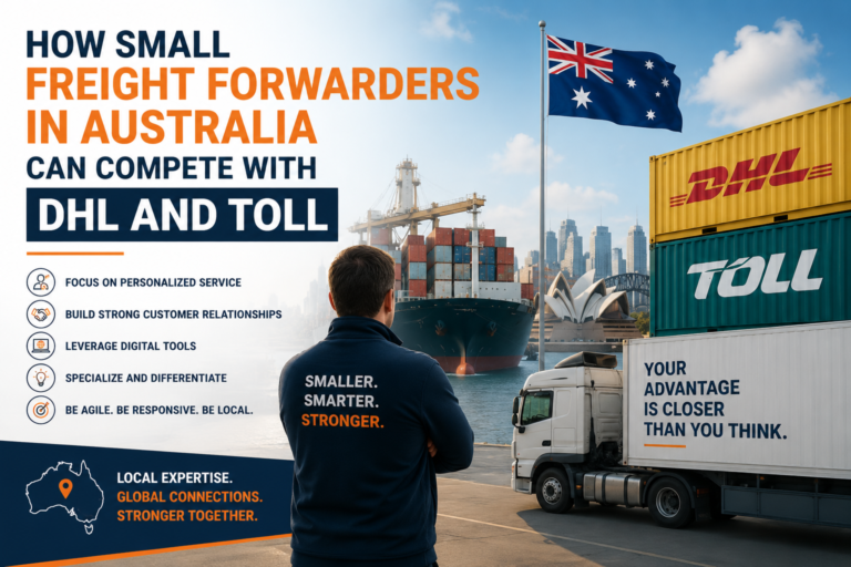 Small Freight Forwarders in Australia vs. DHL & Toll
