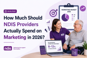 NDIS provider marketing budget