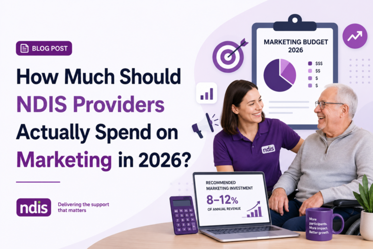 NDIS provider marketing budget