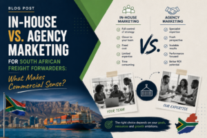 In-House vs Agency Marketing for South African Freight Forwarders