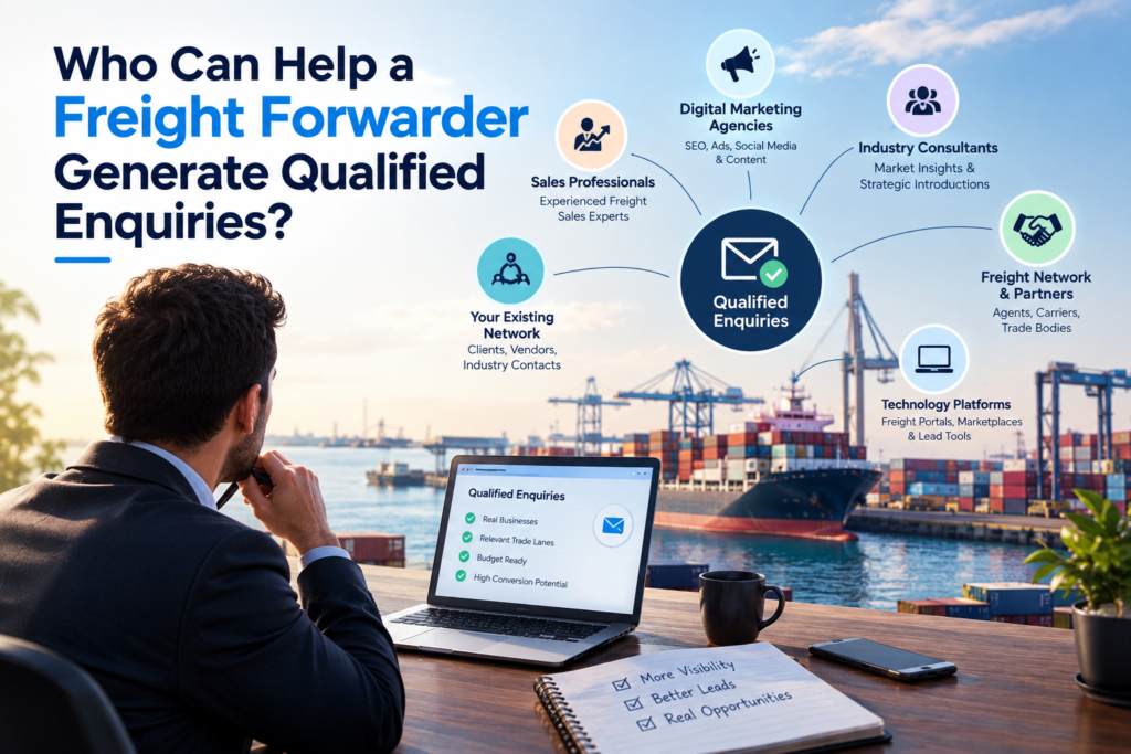 Who Can Help a Freight Forwarder Generate Qualified Leads?