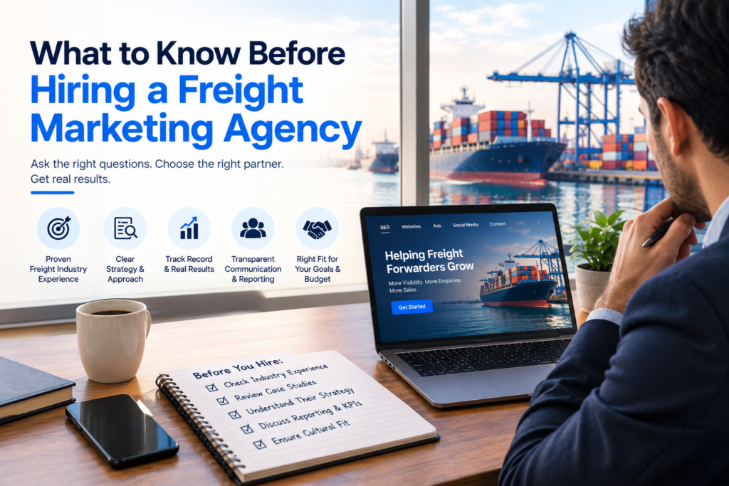 What to Know Before Hiring a Freight Marketing Agency