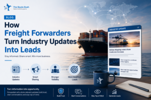 How Freight Forwarders Turn Industry Updates Into Leads