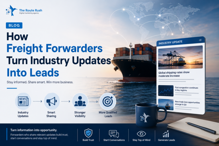 How Freight Forwarders Turn Industry Updates Into Leads
