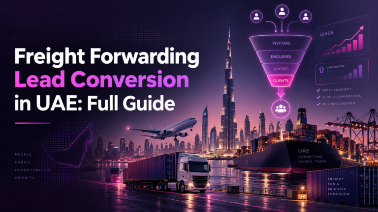 Freight Forwarding Lead Conversion in UAE: Full Guide
