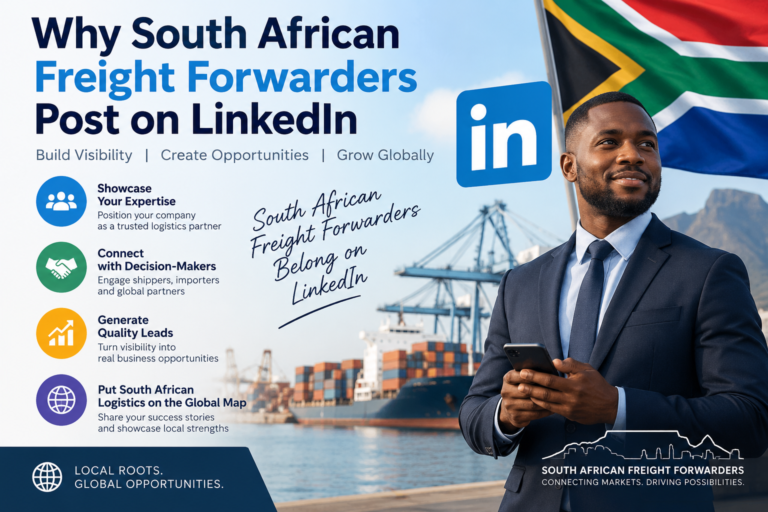 Why South African Freight Forwarders Post on LinkedIn