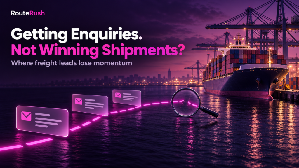 Freight Forwarding Lead Conversion: Win Shipments | RouteRush
