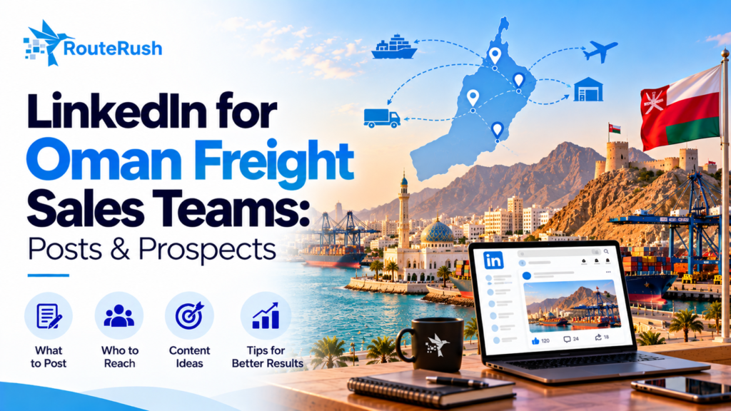 LinkedIn for Oman freight sales teams