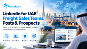LinkedIn for UAE Freight Sales Teams: Posts & Prospects