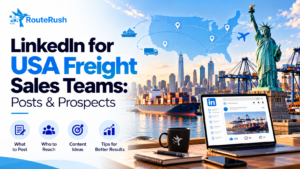 LinkedIn for USA Freight Sales Teams: Posts & Prospects
